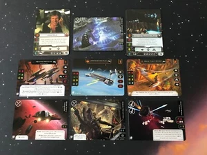 X-Wing Miniatures Promo Alt-Art Cards 1.0 2.0 Great Condition! - Picture 1 of 34