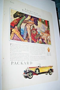 1930 Packard dual-cowl Eight Phaeton large-upscale-mag car ad- Norsemen - Picture 1 of 1