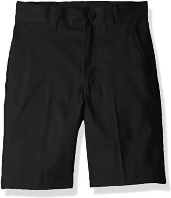 Classroom School Uniforms Girls' Flat Front Short, Black, 14 - Image 1 of 4