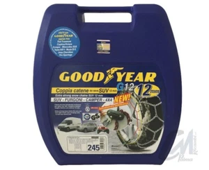 240 77934 CATENE DA NEVE GOODYEAR G12 MISURE 225/75-15 PER JEEP CHEROKEE KJ - Imagen 1 de 5