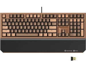 Hexgears X5 Brown Rose Red Kailh - Bild 1 von 5