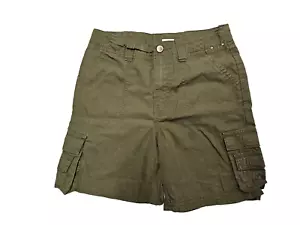 Gymboree Green Soft Light Fabric Above Knee Cargo Shorts size 5 - Picture 1 of 6