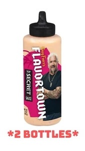 *NEW* Guy Fieri's Flavortown Famous TOP SECRET Sauce | 2 Bottles (12 Oz Each) - Picture 1 of 1