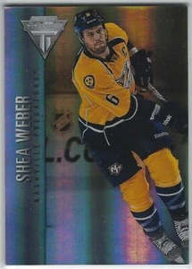 RAR! Shea Weber 2013-14 Panini Titanium Base Jersey Number Parallel #1/6 - Bild 1 von 2