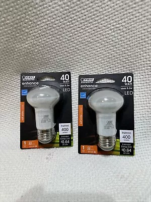 Feit Electric 40-Watt Equiv R16 Dimmable Flood LED Light Bulb, 2700K ((C-2)) - Image 1 of 2