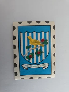 A&BC 1971 Football Club Crest Stamp West Bromwich Albion VGC Vintage Bargain - Picture 1 of 2