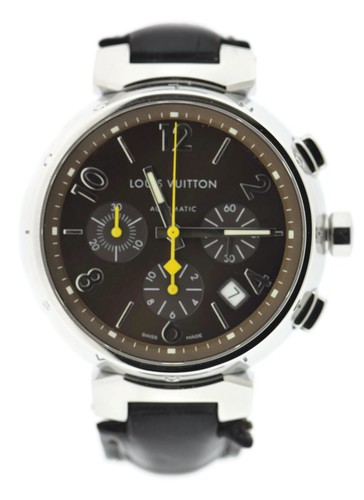 LOUIS VUITTON（LV） Orologio Louis Vuitton Tambour Cronografo Acciaio Inox Q1121