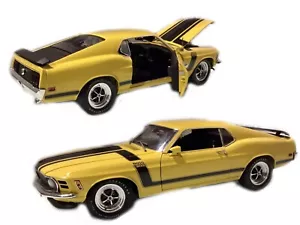 1:18 Highway 61 - 1969 Ford Mustang Boss 302 amarillo - repuestos - repuestos - Imagen 1 de 30