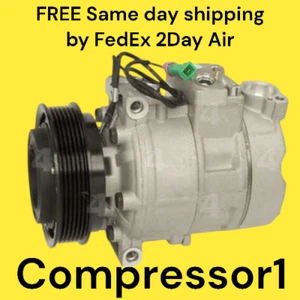 AC Compressor fits 1996-01 Audi A4 1997-04 Audi A6 VW Passat Porsche 911 1998-08 - Picture 1 of 3