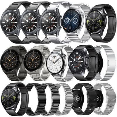 Correa de reloj de titanio 16/18/20/22 mm correa de eslabón de metal correa de muñeca de repuesto Foto 1 de 4