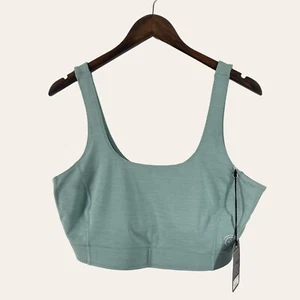 Allbirds Natural Flow Crop Tank in Green Hush Size XL - Picture 1 of 10
