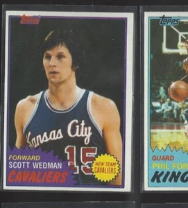 1981-82 TOPPS BASKETBALL #19 SCOTT WEDMAN EX/MT-NM - Picture 1 of 1