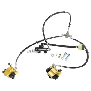 Pinza de freno de pie delantero cilindro maestro para ATV 4 ruedas go kart carro de golf cuádruple - Imagen 1 de 12