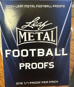 Paquete de prueba de fútbol de hoja de metal 2024 - Tiene 1 prueba uno de uno 1/1 - PACK SELLADO - Imagen 1 de 2