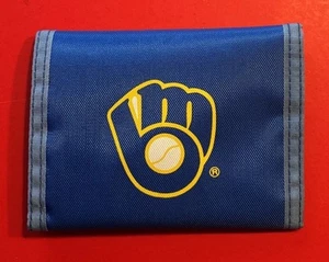 MILWAUKEE BREWERS Kellogg’s Cereal Nylon Wallet MLB Baseball RARE - Picture 1 of 4