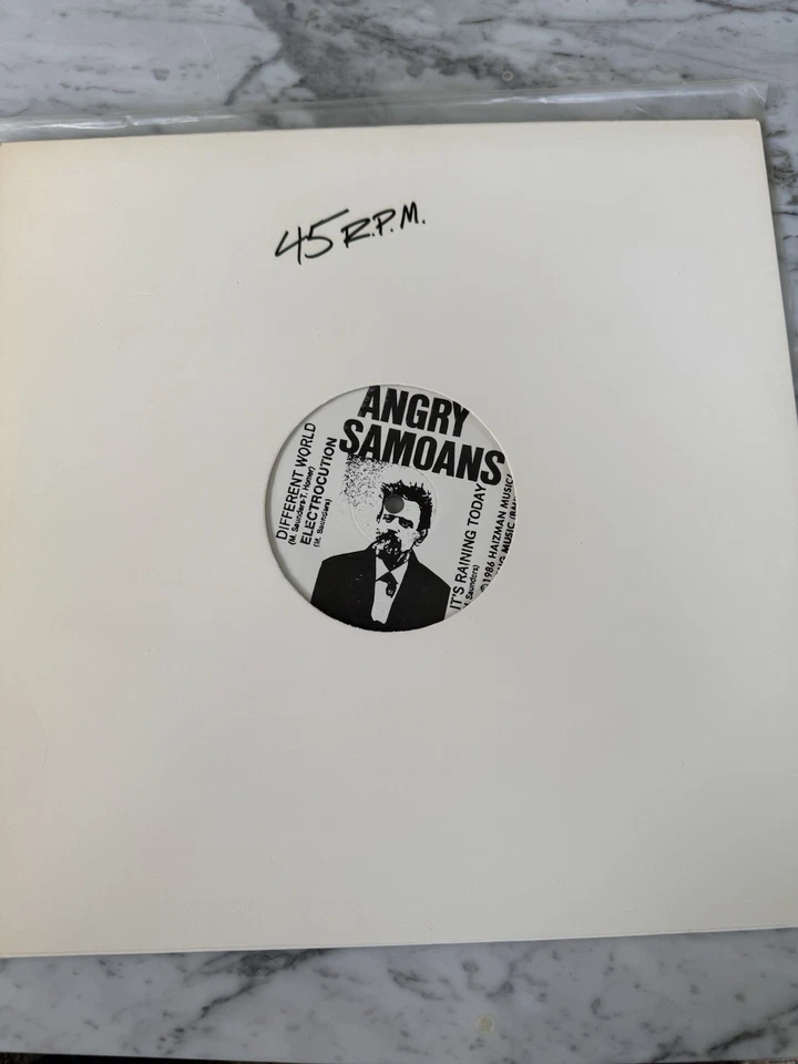 Angry Samoans ‘Yesterday Started Tomorrow’ 12” EP Test Pressing 1986 Rare Foto 1 de 4