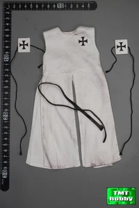 Cavalieri teutonici medievali scala 1:6 101TOYS MA001B - veste bianca con cintura e  - Foto 1 di 2