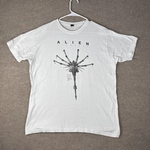 Alien Covenant Facehugger T-Shirt White Size L 20th Century Fox Promo Tee - Picture 1 of 7