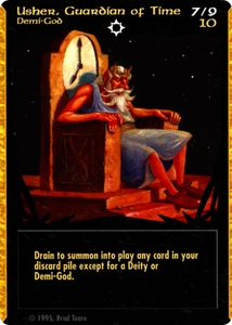 Usher, Guardian of Time - Base Set - Tempest of the Gods CCG - Bild 1 von 6