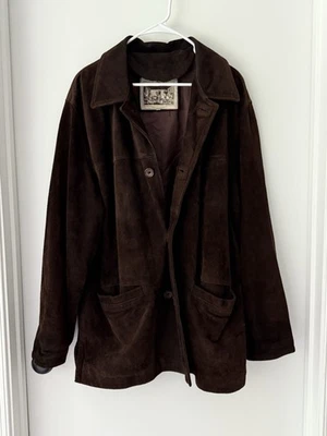 Vintage 80s/90s Made in Italy Vera Pelle Genuine Leather Jacket – Brown, Size M - Image 1 of 4