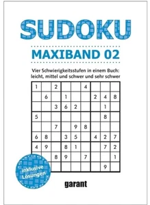 Sudoku Maxi Band 2: Vier Schwierigkeitsstufen in einem Buch: leicht, mittel und - Bild 1 von 9