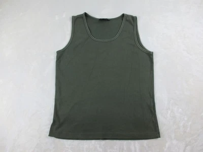 Camisa Woolrich Mujer Extra Grande Verde Camiseta sin Mangas Algodón Informal Damas Foto 1 de 4