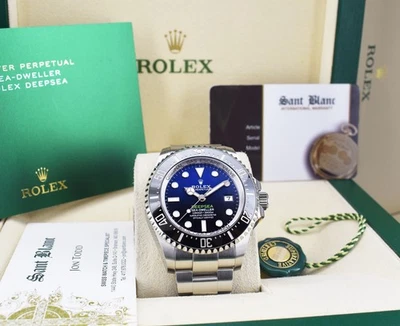 ROLEX - 44 м SS DEEPSEA SeaDweller Джеймс Кэмерон D синий циферблат 136660 - SANT BLANC - Изображение 1 из 4