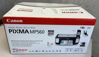 Canon PIXMA MP560 All-In-One Inkjet Photo Printer Open Box / Brand New - Image 1 of 4