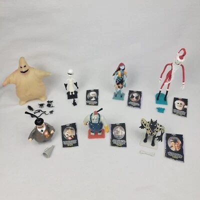 Lote Vintage 1993 Nightmare Before Christmas Hasbro Original Tim Burton Disney - Imagem 1 de 4