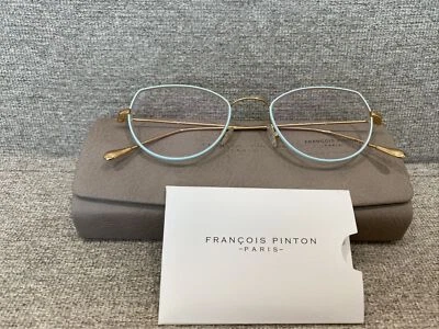 FRANCOIS PINTON - PARÍS Gafas AIR 7 Marco 49-21-142 Be Dorado Óptico FRANCIA Foto 1 de 4