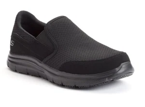 Skechers Work relaxed fit Flex Advantage Mc Allen Mens Slip-Resistant Shoes 10.5 - Picture 1 of 5