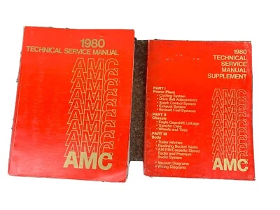 manuale officina AMC 1980 - Immagine 1 di 3