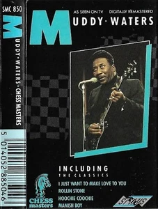 MUDDY WATERS CHESS MASTERS CASSETTE ALBUM REMASTERED CHICAGO BLUES - Picture 1 of 9