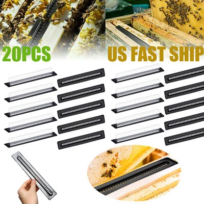 20pcs Black Small Bee Beetle Trap Hive Beetle Blaster BeeHive Beekeeping Tools