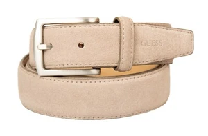 Cinturón de cuero hombre GUESS artículo BM5005 LEA40 alto cm. 3,2 - Imagen 1 de 4