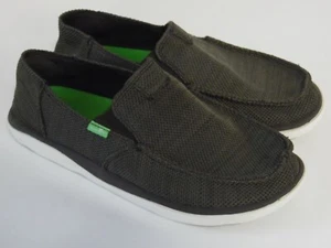 Sanuk 1091409 Vegabond Tripper Sidewalk Surfer Gray Loafer Shoes Men's US 8 - Picture 1 of 5