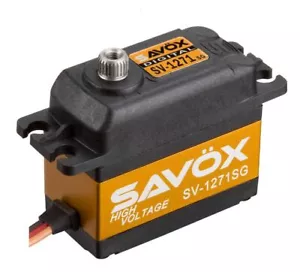 Savox SV-1271SG High Voltage 0,08/347 @ 7,4 V High Speed Coreless Digital Servo - Bild 1 von 1