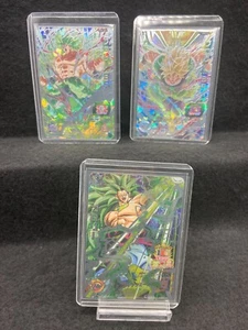 Super Dragonball Heroes TCG BROLY collection 3cards bundle (3 SEC) /MINT A+ - Picture 1 of 9