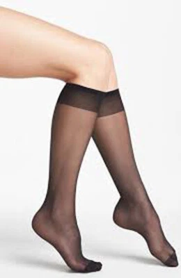 ELIGE CANTIDAD --Calmedias medias transparentes hasta la rodilla talla 8,5-11 Spandex Foto 1 de 2