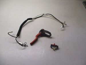 OEM Husqvarna 324L String Trimmer Throttle Cable & Shutoff Wiring & Switch