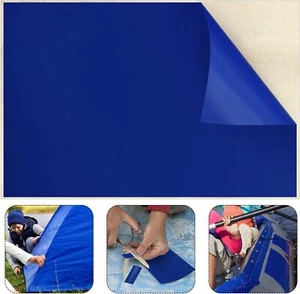 49 x 34 Zoll Vinyl Poolfolie Flicken Reparaturflicken für Vinyl Schwimmbäder Reparatur - Bild 1 von 2