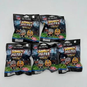 NFL Squeezy Mates Color Rush 2018 5 Unopened Packs Collect All QBs! - Picture 1 of 2