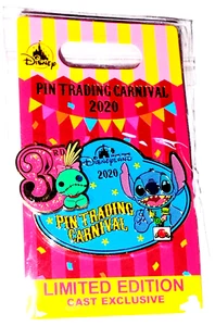 HKDL Disney Parks LE 800 Carnivals 2020 Stitch Cast Exclusive Pin # 142459 - Bild 1 von 3