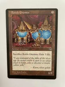 MTG MISPRINT MISCUT ERROR TEMPEST BOTTLE GNOMES MAGIC THE GATHERING OFF CENTER - Picture 1 of 6