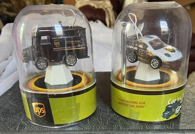 Bensu Vintage RC Micro Remote Control UPS Brown Truck & Dale Jarrett 88 Race Car - Image 1 of 4