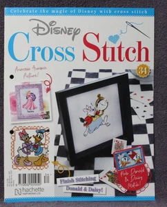 DISNEY HACHETTE cross stitch magazine ISSUE 34 please read description - Picture 1 of 6