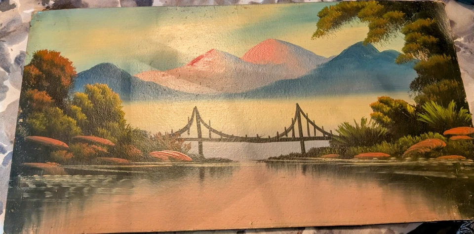 Original Oil Painting “Water Brushed with Light #3” by Judith Plummer (Faniko) - Image 1 of 1