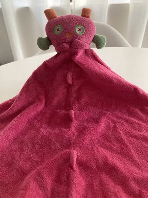 ANGEL DEAR PINK ROBOT Security Blanket Lovey - Image 1 of 4