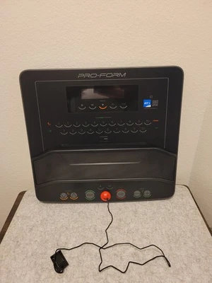 Proform Carbon TL Treadmill Display Console With Safety Key.  - Image 1 of 4