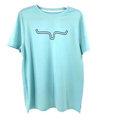 Camiseta Kimes Ranch Outlier Tech Para Mujer XL Aqua Vaquera Western Landman NUEVA Foto 1 de 4